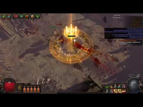 Path of Exile - Chimera Deathless. Brutal Bleed Physical Sunder Gladiator.