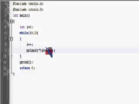 C Programming Tutorial 25 Loops C C++ - while loop - printing numbers