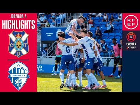 Resumen #PrimeraFederación | CD Tenerife 3-0 Ourense CF | Jornada 4 | Temporada 2025/26