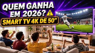 AS 3 MELHORES SMART TVs 50 POLEGADAS de 2026 | Imagem Incrível e Melhor Preço!