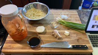 Cook Lunch with Me Live - Kimchi Fried Rice