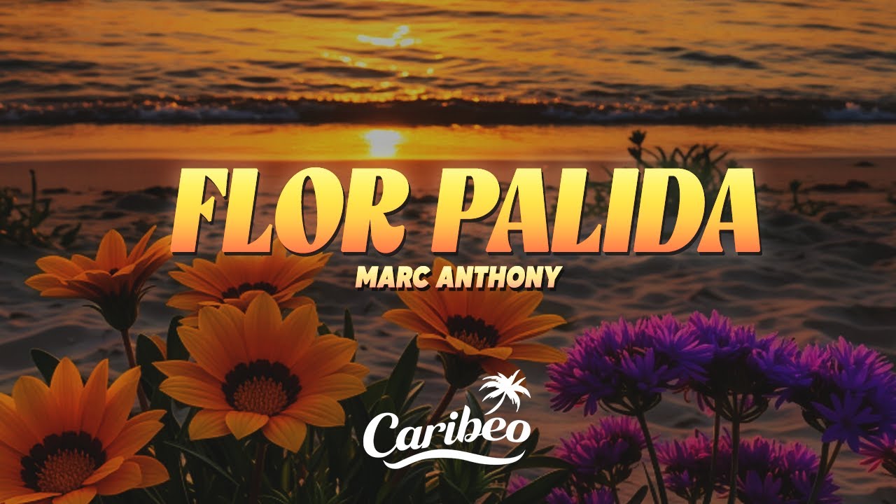 Marc Anthony - Flor Pálida (Letra)