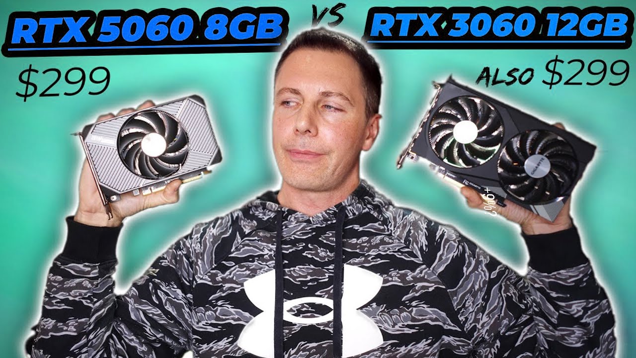RTX 5060 8GB vs 3060 12GB - Why is everyone STILL buying the 4 year old option...!?