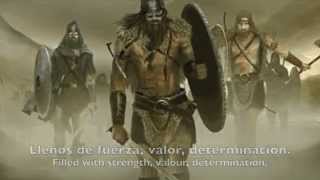 Ensiferum - Heathen horde (Lyrics + Sub. Español)
