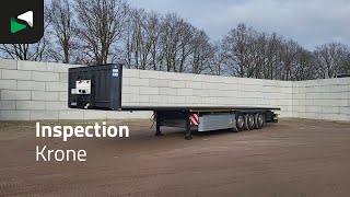 بيع العربات نصف المقطورة شاحنة مسطحة Krone SD 3 axles Lifting Axle Palettenkasten - صورة 4 | Autoline LY العربات نصف المقطورة شاحنة مسطحة Krone SD 3 axles Lifting Axle Palettenkasten | صورة 4 - Autoline