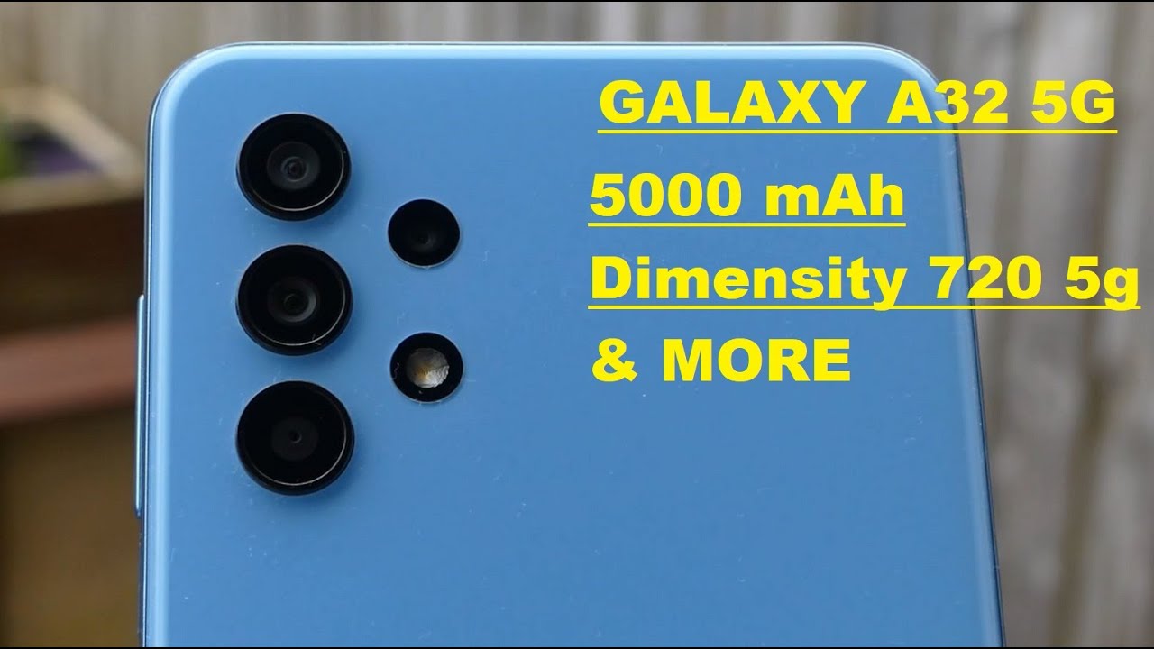 Galaxy A32 5G - Unboxing & Overview !! Design,Display,Audio,Camera & MORE