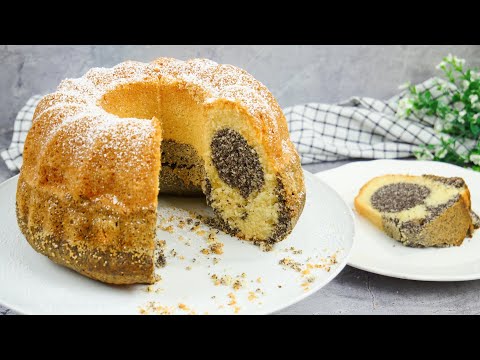 Poppy Seed Bundt Cake Recipe - Make your own delicate poppy seed cake