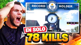 78 KILLS EN SOLO SUR REBIRTH ISLAND.. Je réagis au *NEW* WORLD RECORD !!