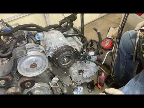 Porsche Boxster AC Compressor removal