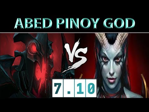 Abed [Shadow Fiend] vs [Queen of Pain] ► Dota 2 7.10