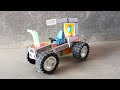How To Make Matchbox Tractor At Home Diy Toy From Matchbox Mini Tractor Making Video