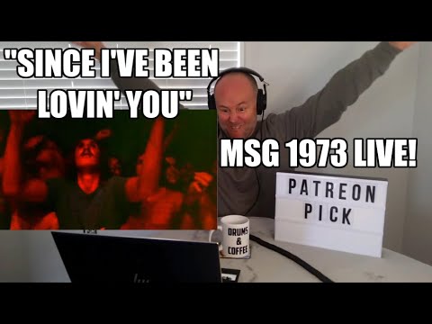 Drum Teacher Reacts: John Bonham | "Since I've Been Loving You" by Led Zeppelin (LIVE AT MSG 1973)