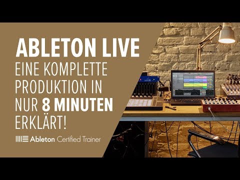 Ableton Live für Anfänger - eine komplette Produktion in nur 8 Minuten erklärt!