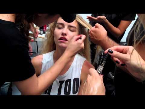 Frankie Morello SS 2014 Milan Backstage 1