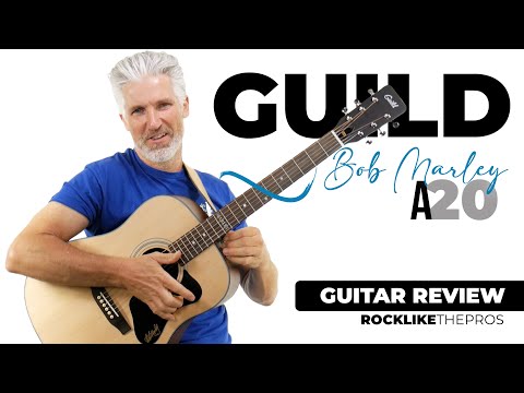 The INCREDIBLE Guild A-20 Bob Marley Guitar | Guitar Review
