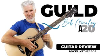 Video thumbnail for The INCREDIBLE Guild A-20 Bob Marley Guitar | Guitar Review by Rock Like The Pros