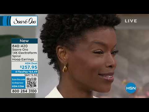 HSN | Soave Oro Italian Gold Jewelry 05.04.2023 - 02 PM