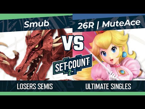 Set Count 2-1: Smub (Ridley) vs 26R | MuteAce (Peach) Losers Semis