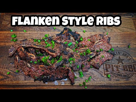 Beef Short Ribs Recipe - Grilled Flanken Style Beef Ribs