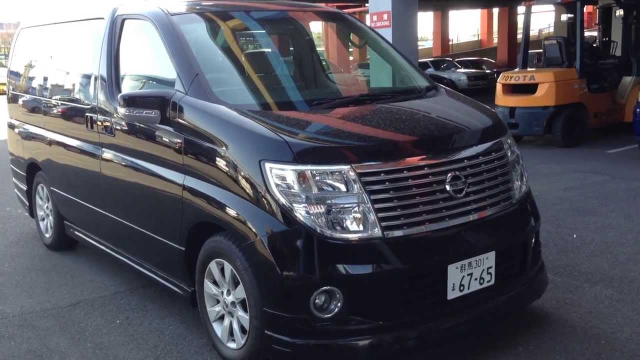 2005 NISSAN Elgrand Series 2 Leather / Sunroof Edition @ Edward Lee's