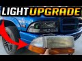 DODGE DAKOTA HEADLIGHT REMOVAL REPLACEMENT - BoostedMotorsports DODGE DAKOTA HEADLIGHT REMOVAL REPLACEMENT