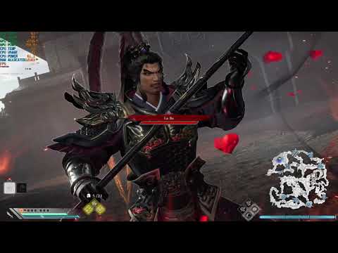 Dynasty Warriors: Origins - Lu Bu Bossfight (HERO MODE/ NO DAMAGE)