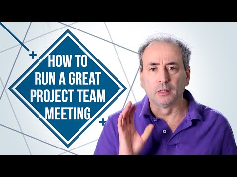 How to Run a Great Project Team Meeting