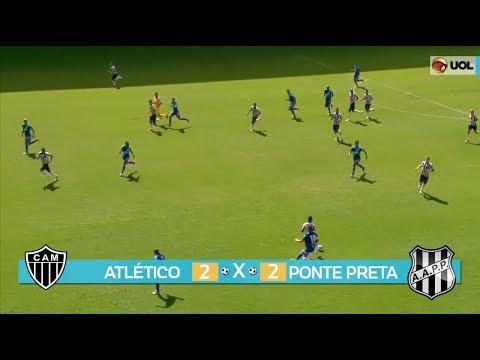 Brasileirão 2017 - Rodada 03 - Atlético-MG 2 X 2 Ponte Preta
