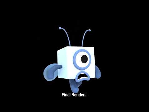 'NumberFanagram' - Bluebuzz Walk Animation Test