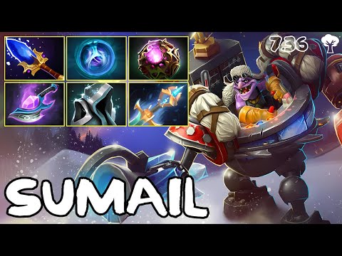 Timbersaw Mid - Sumail - 7.36 - Immortal Dota 2 Pro Plays