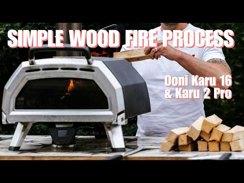 So zünden Sie Ihren Ooni Karu 16 oder Ooni Karu 2 Pro mit Holz an