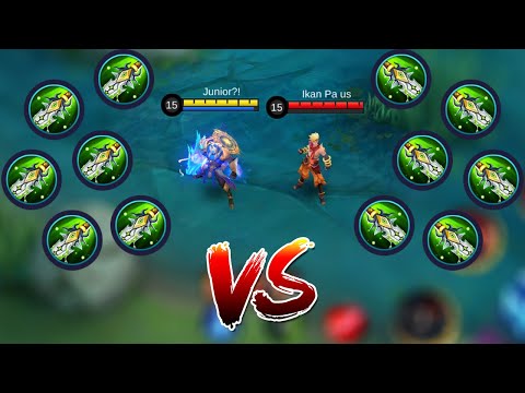 Adu jotos! Aldous 500 stack Vs Yin - Mlbb