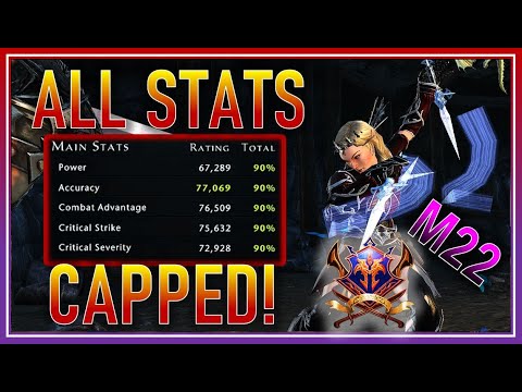 Capping ALL Offense Stats (90%) in Mod 22 (Rogue) Trial Build Update - Neverwinter 2022