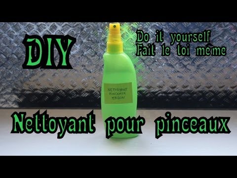 comment nettoyer pinceau gel uv