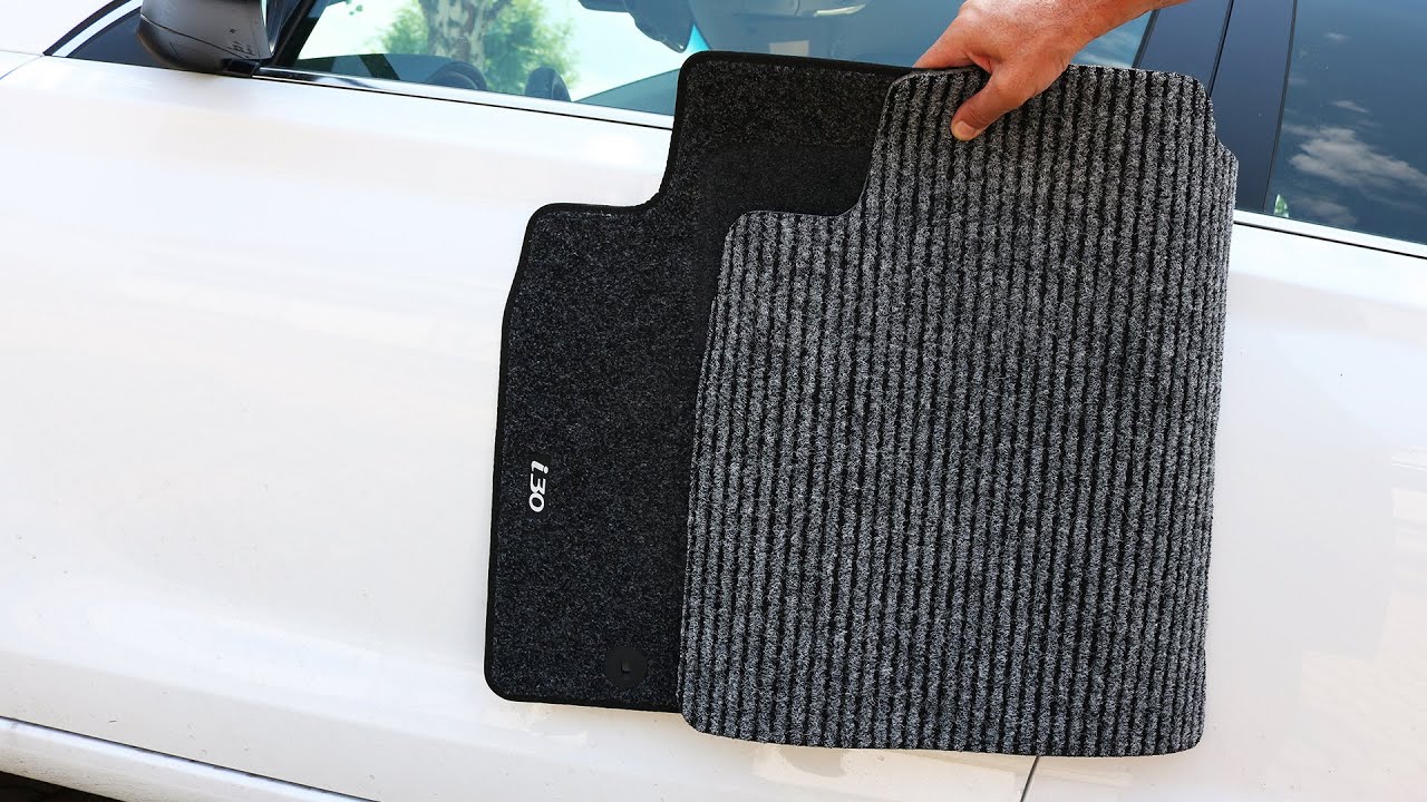 Watch video Hyundai i30 - DIY Floor Mat Now Hyundai i30 - DIY Floor Mat