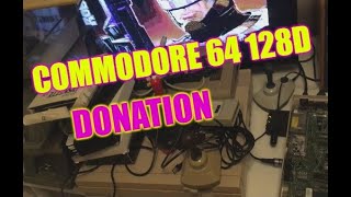 Amazing Commodore 64 128D YouTube channel Donation and C64 SID FIX