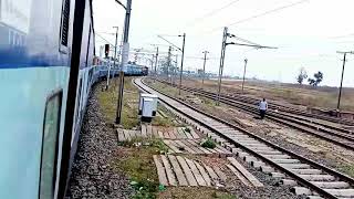 preview picture of video '12874 Jharkhand Swarna Jayanti Express Departing Garhwa Road'