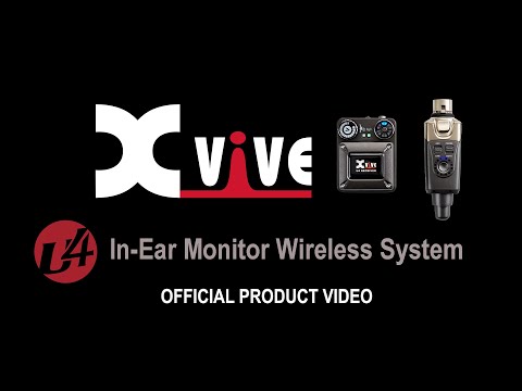 Xvive U4R4 High-Resolution Easy-to-Charge Wireless in-Ear Monitor System for Studio Rehearsal