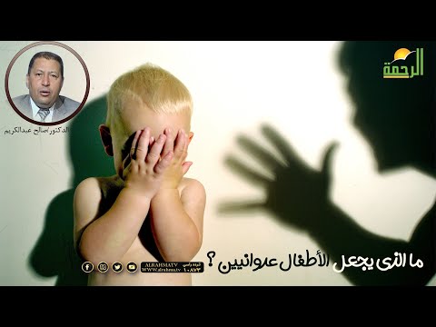 ما الذى يجعل الأطفال عدوانيين ؟ مع الدكتور صالح عبد الكريم