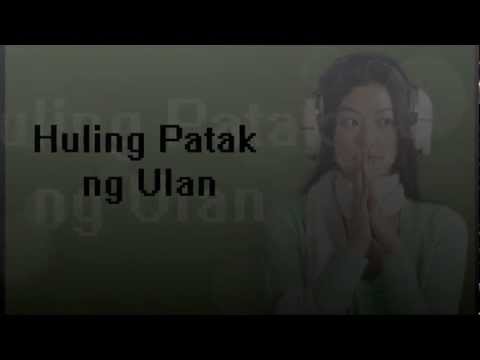 huling patak ng ulan :)