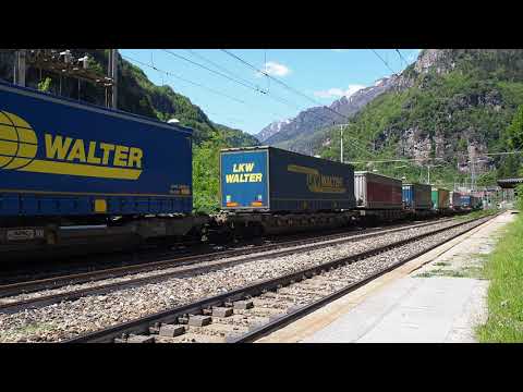 Ferrovia del Sempione Stazione di Varzo 20-5-21.