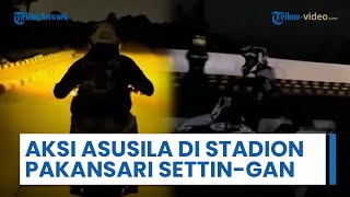 Motovlogger yang Pergoki Aksi Asusila di Stadion Pakansari Bohong, Ternyata Konten Setting-an