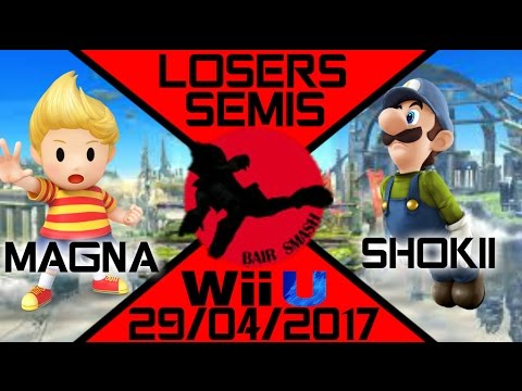 Bair Smash 12 Losers Semis- BS | Magna (Lucas) Vs. BS | Shokii (Luigi) - Smash Wii U