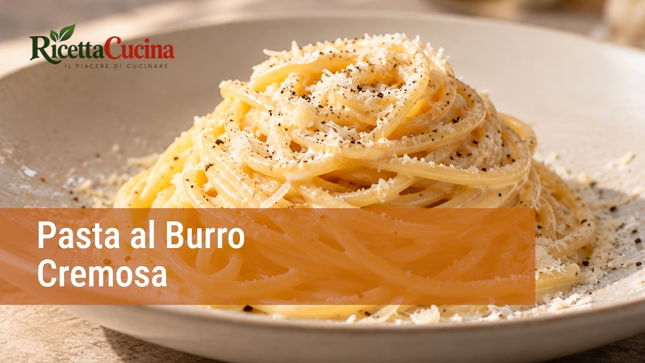 Anteprima video di Pasta al Burro Cremosa | Ricetta facile e veloce con Parmigiano Reggiano