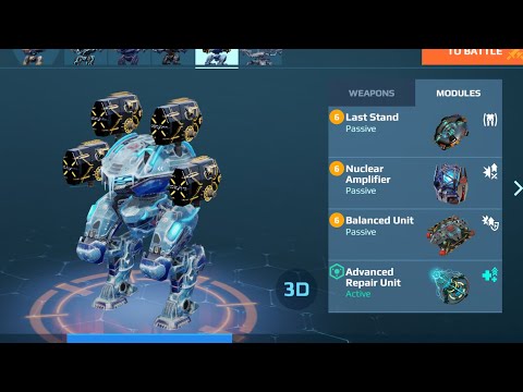 Leech Orkan | Funny War Robots Gameplay