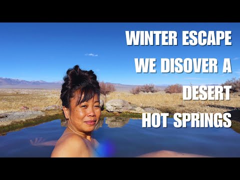 Winter Escape - We Discover a Desert Hot Springs