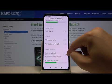 How to Enter Vibration Settings in XIAOMI Black Shark 3 – Find Vibration Options