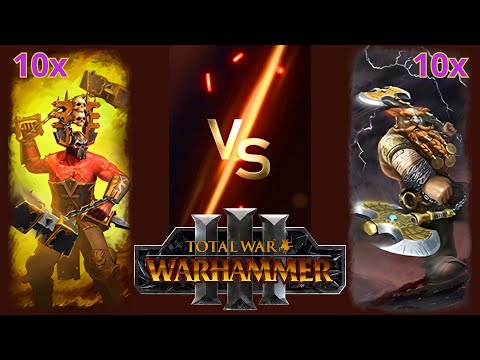 Can 10 Doomseekers Beat 10 Wrathmongers in Total War: Warhammer 3?