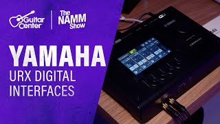 Video thumbnail for NEW Yamaha URX Digital Audio Interfaces Overview | NAMM 2026 by Guitar Center