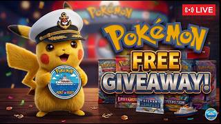 🔴 LIVE — Pokemon FREE GIVEAWAY! Road to 3K 🎁 PokeFleet